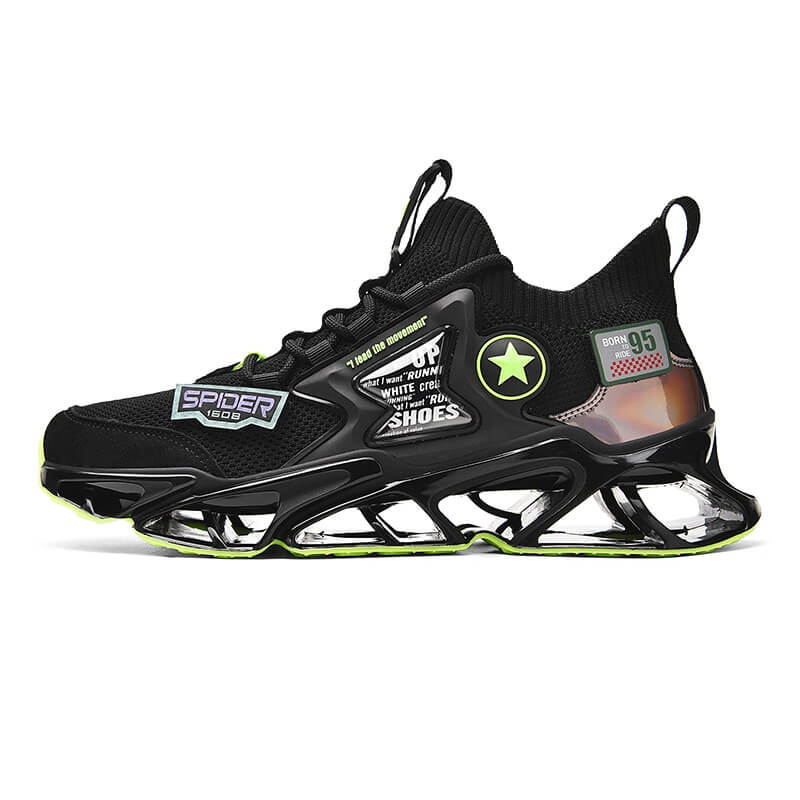 SPIDER 1608 Sneakers - Born to ride 95 shoes Shoes Black / US 7 / EU 39 / UK 6.5 ( 24.5 cm / 245 mm ) Infinit Store Infinit Store Infinit Sneakers