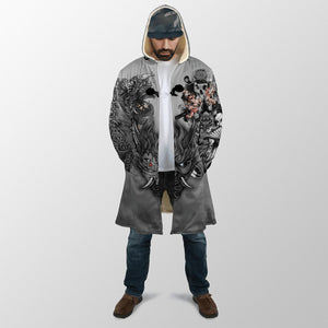 Tengu Demon Japanese demon Cloak Hoodie Coats & Jackets Infinit Store Infinit Store Infinit Sneakers