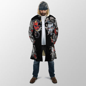 Tengu Demon Japanese demon Cloak Hoodie Coats & Jackets Infinit Store Infinit Store Infinit Sneakers