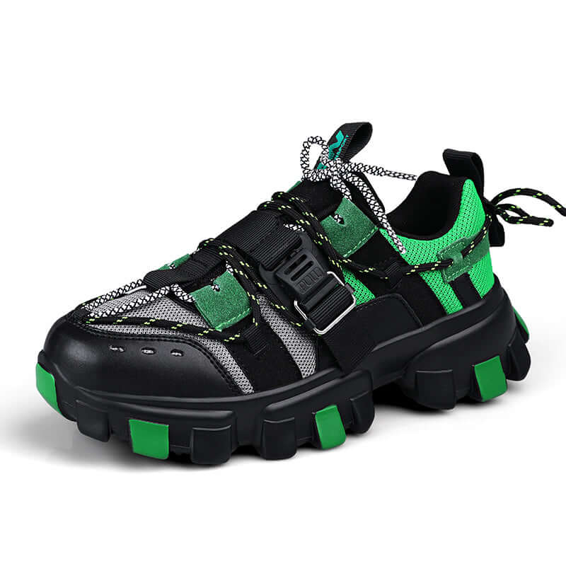 Velzard GTX100 best Chunky sneakers 2022 Shoes Black Green / US 6.5 / UK 6 / EU 39 Foot Length ( 24.5 cm / 245 mm ) Infinit Store Infinit Store Infinit Sneakers