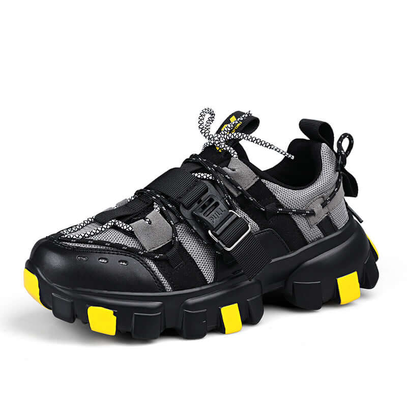 Velzard GTX100 best Chunky sneakers 2022 Shoes Black Yellow / US 6.5 / UK 6 / EU 39 Foot Length ( 24.5 cm / 245 mm ) Infinit Store Infinit Store Infinit Sneakers