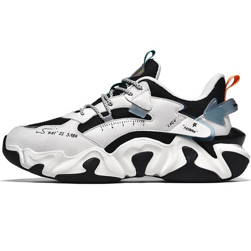 Velzard N41 Chunky dad sneakers - INFINIT Sneakers Shoes White / UK 6 / US 6.5 / EU 39 ( 24.5 cm / 245 mm ) Infinit Store Infinit Store Infinit Sneakers