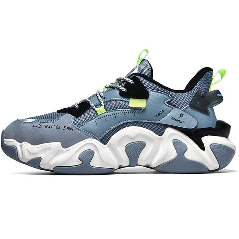 Velzard N41 Chunky dad sneakers - INFINIT Sneakers Shoes Blue / UK 9.5 / US 10 / EU 44 ( 27.5 cm / 275 mm) Infinit Store Infinit Store Infinit Sneakers