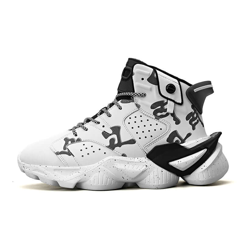 Velzard Senshi Combatan warrior high top sneakers Shoes White / US 6.5 / UK 6 / EU 39 ( 24.5 cm / 245 mm ) Infinit Store Infinit Store Infinit Sneakers