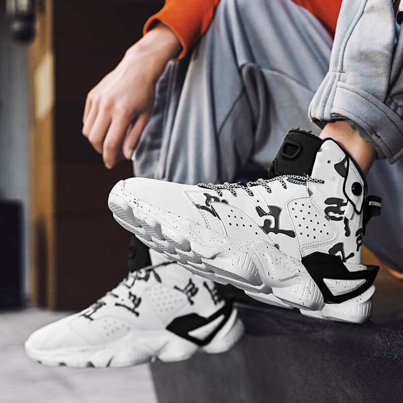 Velzard Senshi Combatan warrior high top sneakers Shoes Infinit Store Infinit Store Infinit Sneakers