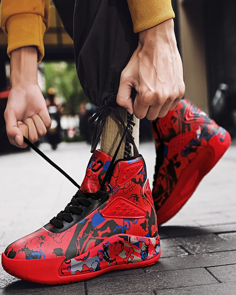 Velzard Senshi Combatan warrior high top sneakers Shoes Infinit Store Infinit Store Infinit Sneakers