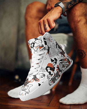 Velzard Senshi Combatan warrior high top sneakers Shoes Infinit Store Infinit Store Infinit Sneakers