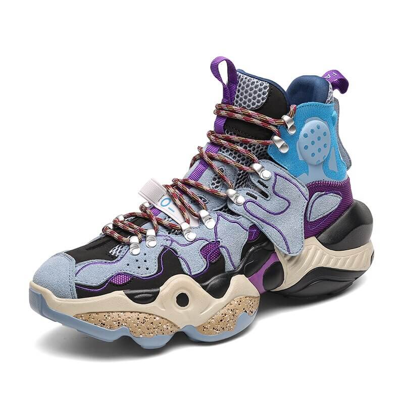 Velzard X3000 best high top Sneakers 2022 Shoes Purple / US 6.5 / UK 6 / EU 39 Foot Length ( 24.5 cm / 245 mm ) Infinit Store Infinit Store Infinit Sneakers