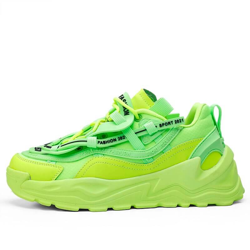 Velzard XTS700 Best Chunky bulky sneakers 2022 Green / US 6.5 / UK 6 / EU 39 Foot Length ( 24.5 cm / 245 mm ) Infinit Store Infinit Store Infinit Sneakers
