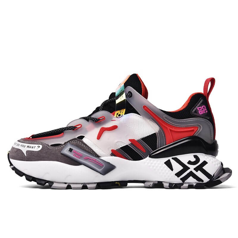 What Do you want shoes Shoes Black Red / US 8.5 / UK 8 / EU 42 Foot Length ( 26.5 cm / 265 mm ) Infinit Store Infinit Store Infinit Sneakers