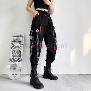 Women Cargo Pants best Harajuku Elastics High Waist Streetwear for women 2022 Pants KX8100 / S Infinit Store Infinit Store Infinit Sneakers