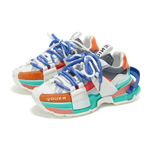 Youka Women Sneakers Original Best Chunky Shoes for women 2022 Shoes Green / US 4.5 / EU 35 Foot Length ( 22 cm / 225 mm ) Women Infinit Store Infinit Store Infinit Sneakers