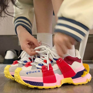 Youka Women Sneakers Original Best Chunky Shoes for women 2022 Shoes Infinit Store Infinit Store Infinit Sneakers
