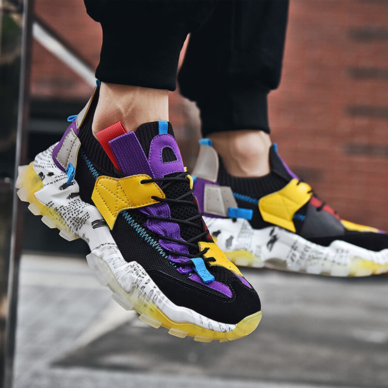 INFINIT ARTEMIS Scribbled Sneakers Shoes Infinit Store Infinit Store Infinit Sneakers