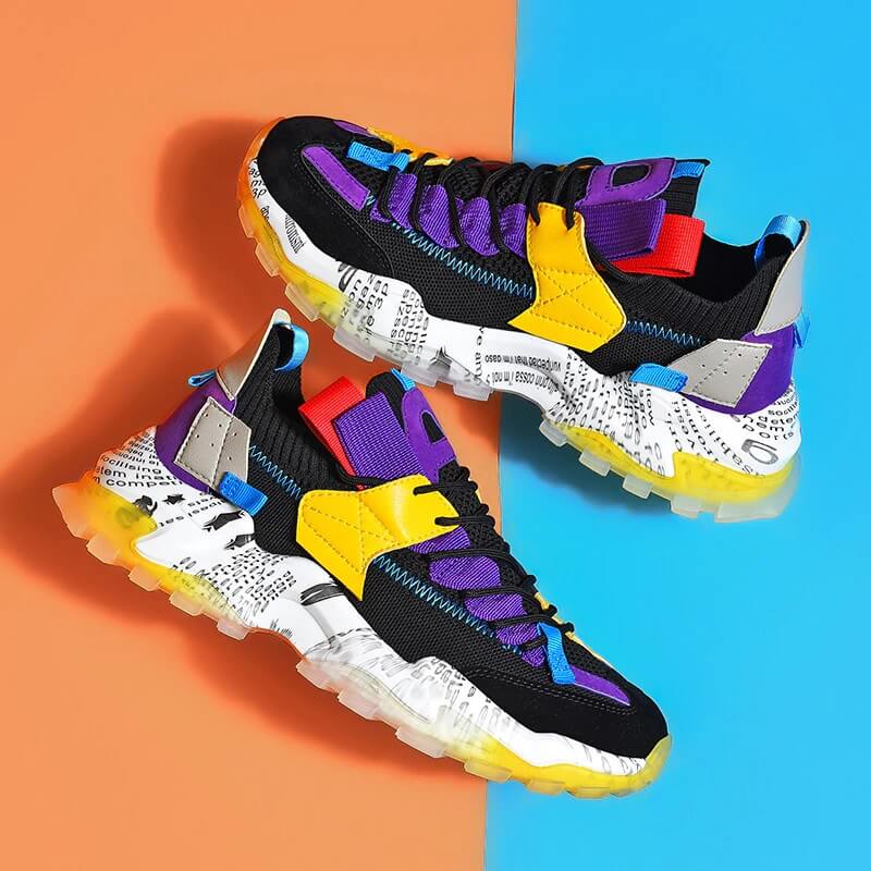 INFINIT ARTEMIS Scribbled Sneakers Shoes Infinit Store Infinit Store Infinit Sneakers