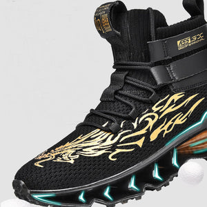 INFINIT Sparks DX 300 High Top Sneakers Black Shoes Infinit Store Infinit Store Infinit Sneakers