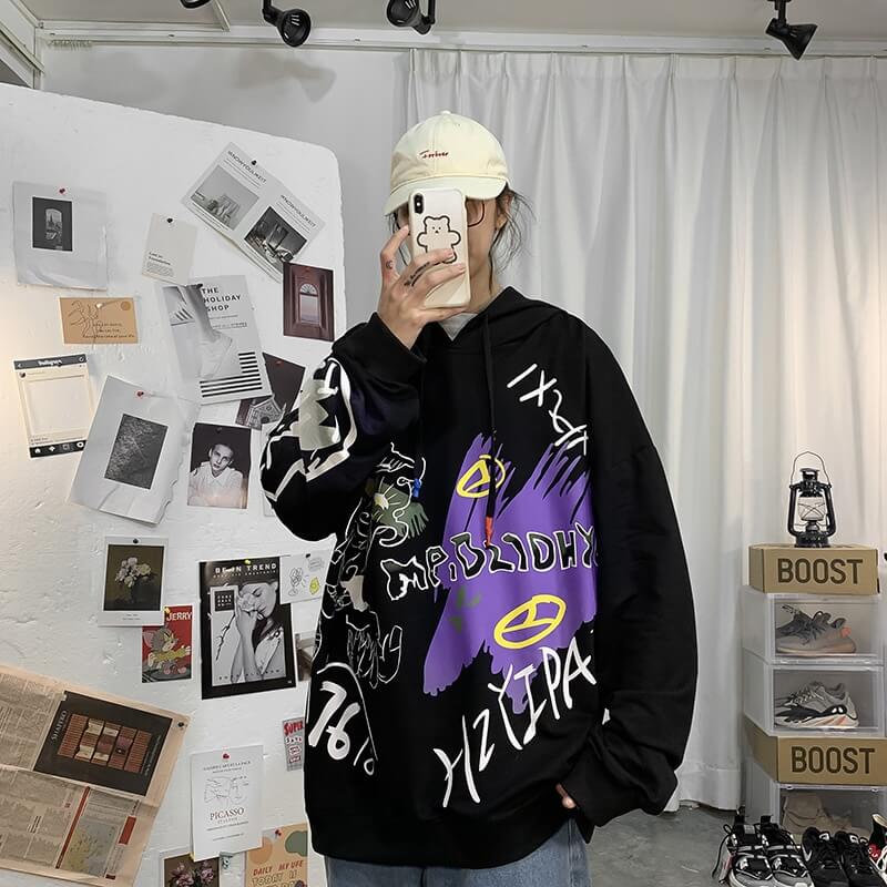 Japanese Sweatshirt Kuroi Torena best japanese hoodie 2022 Coats & Jackets Infinit Store Infinit Store Infinit Sneakers