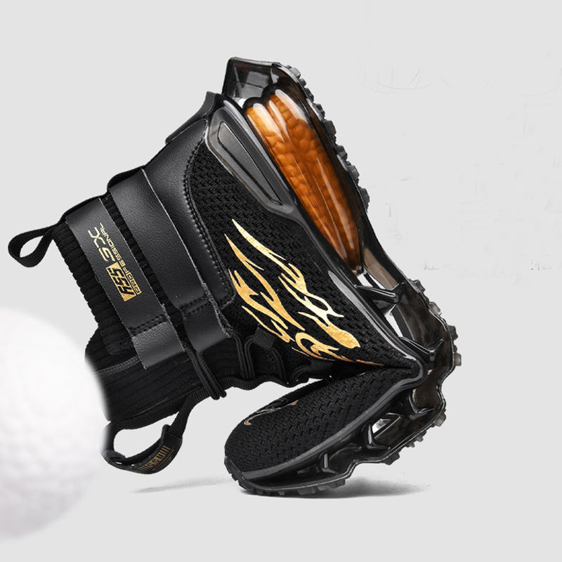 INFINIT Sparks DX 300 High Top Sneakers Black Shoes Infinit Store Infinit Store Infinit Sneakers