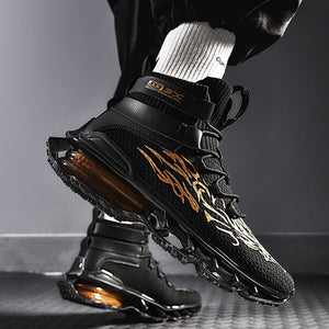 INFINIT Sparks DX 300 High Top Sneakers Black Shoes Infinit Store Infinit Store Infinit Sneakers