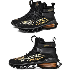 INFINIT Sparks DX 300 High Top Sneakers Black Shoes Infinit Store Infinit Store Infinit Sneakers