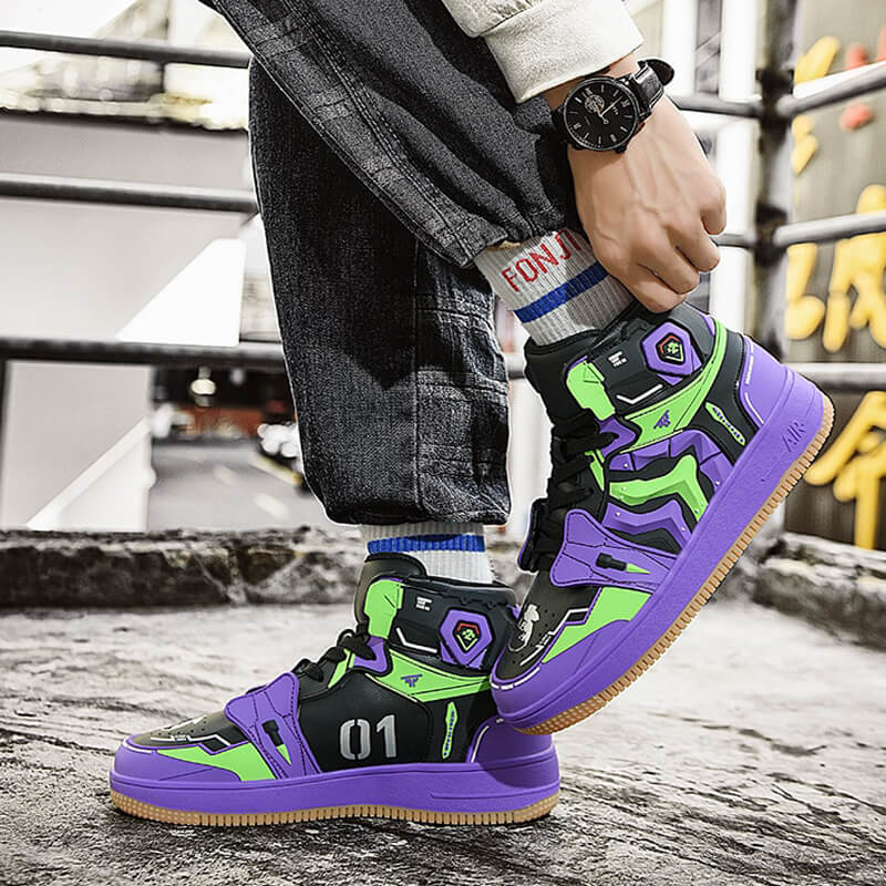 evangelion shoes anime costum sneakers 2022 Shoes Infinit Store Infinit Store Infinit Sneakers