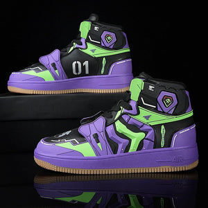 evangelion shoes anime costum sneakers 2022 Shoes Infinit Store Infinit Store Infinit Sneakers