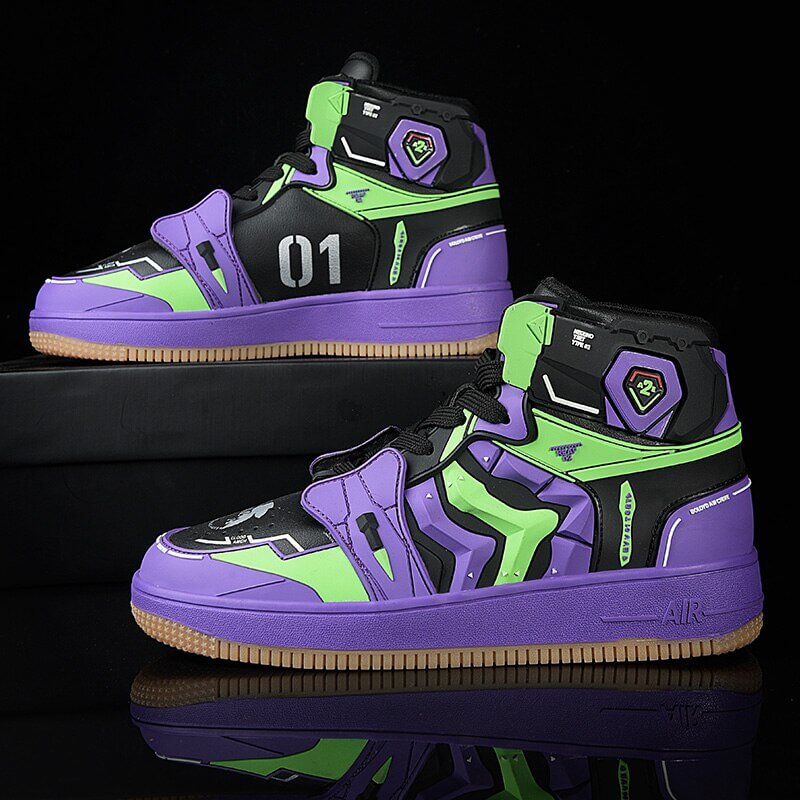 evangelion shoes anime costum sneakers 2022 Shoes Infinit Store Infinit Store Infinit Sneakers