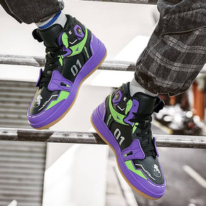 evangelion shoes anime costum sneakers 2022 Shoes Infinit Store Infinit Store Infinit Sneakers