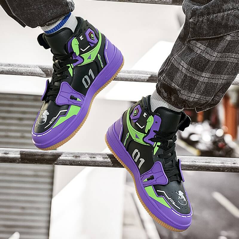 evangelion shoes anime costum sneakers 2022 Shoes Infinit Store Infinit Store Infinit Sneakers