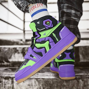 evangelion shoes anime costum sneakers 2022 Shoes Infinit Store Infinit Store Infinit Sneakers