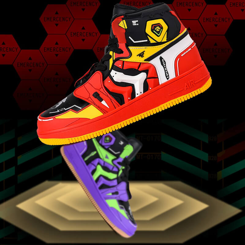 evangelion shoes anime costum sneakers 2022 Shoes Infinit Store Infinit Store Infinit Sneakers