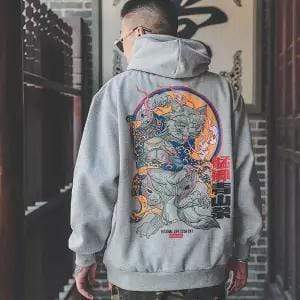 INFINIT Akai Koi Japanese Hoodie Coats & Jackets Infinit Store Infinit Store Infinit Sneakers