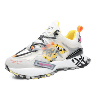 Deer and Walk Sneakers Chunky Sneakers 2002 Shoes Yellow / US 9.5 / UK 9 / EU 43 Foot Length ( 27 cm / 270 mm ) Infinit Store Infinit Store Infinit Sneakers