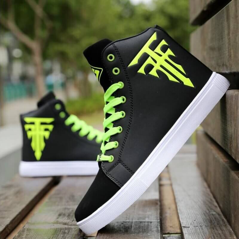 Skate Shoes INFINIT Blaze KX7 best skateboard shoes 2022 Shoes Green / US 6.5 / UK 6 / EU 39 Foot Length ( 24.5 cm / 245 mm ) Infinit Store Infinit Store Infinit Sneakers