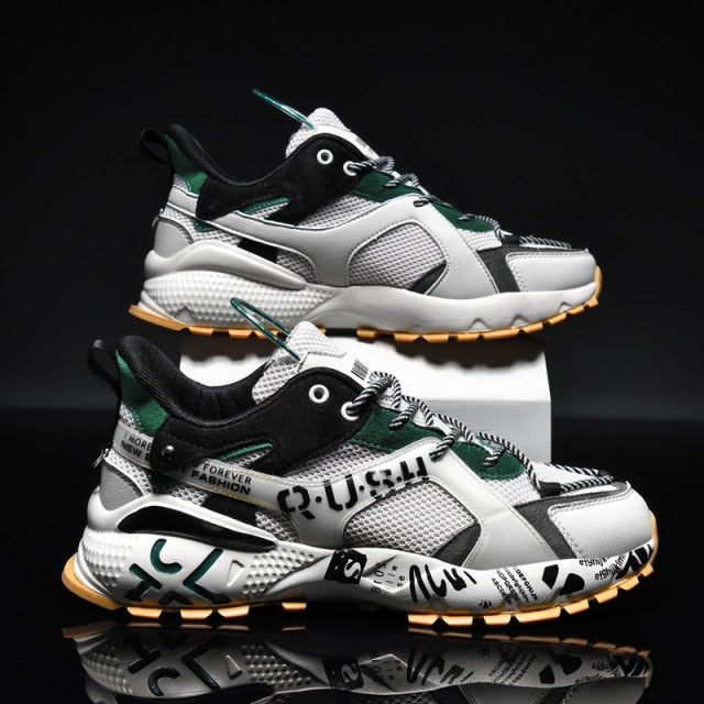 Dad Shoes Velzard Rush Sneakers chunky mens shoes Shoes Green / US 6.5 / UK 6 / EU 39 ( 24.5 cm / 245 mm ) Infinit Store Infinit Store Infinit Sneakers