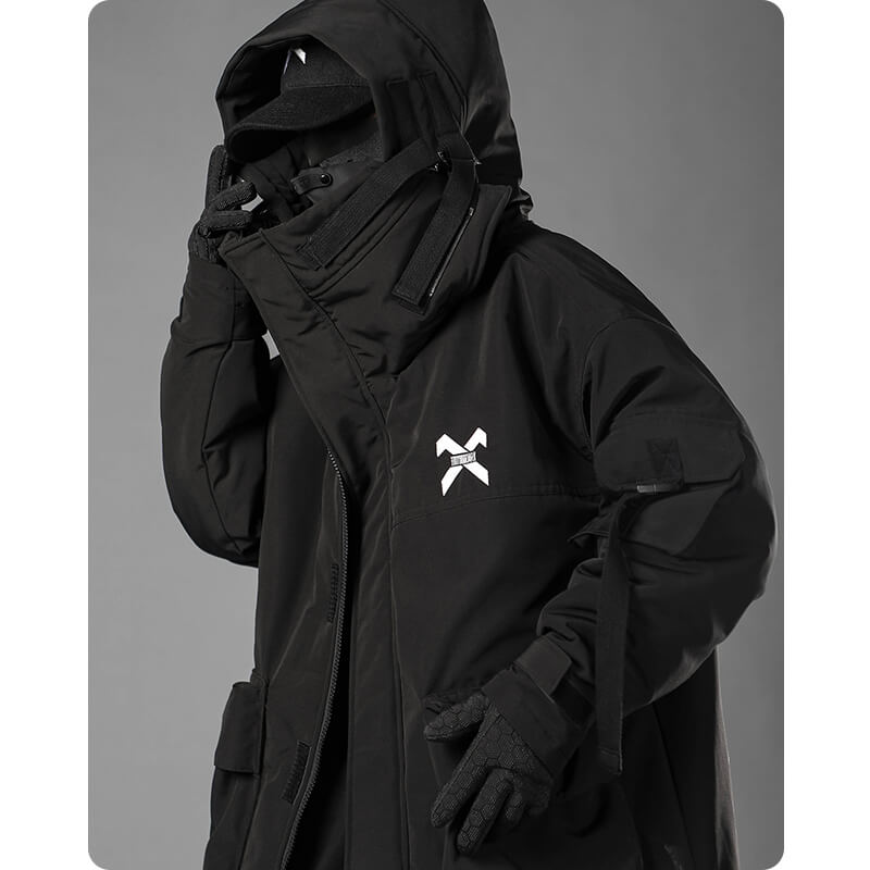 2023 Techwear Hooded Jackets Kurokobe  