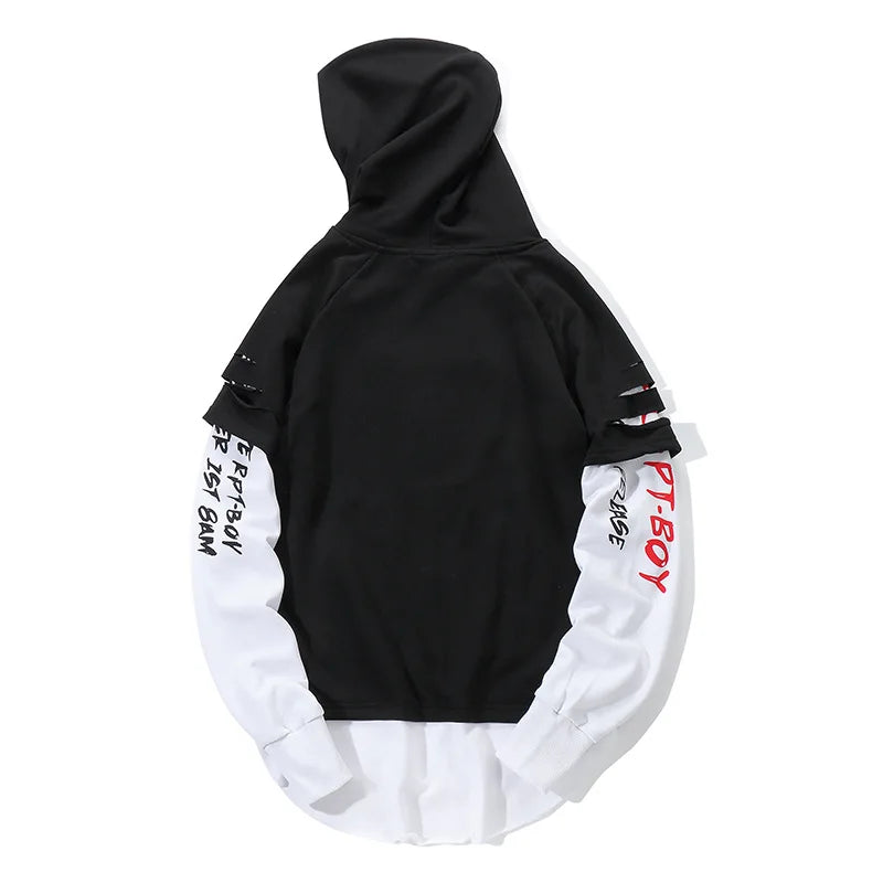 PT-Boy Japanese Men's Hip Hop streetwear Hoodie