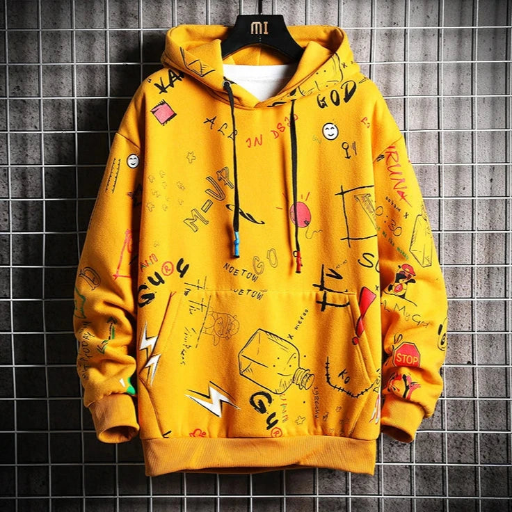 Japanese Anime hoodie, Japanese Streetwear hoodie