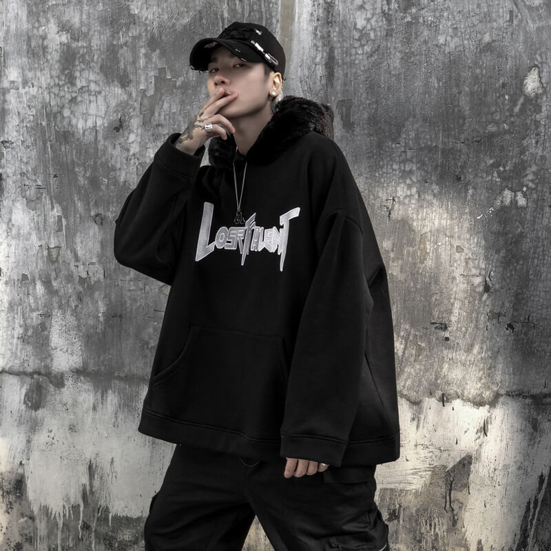 Oversized discount hoodie streetwear