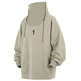 High Collar Techwear Sweatshirts