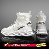 FUTURISTIC HIGH-TOP TECHWEAR SNEAKERS
