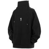 High Collar Techwear Sweatshirts
