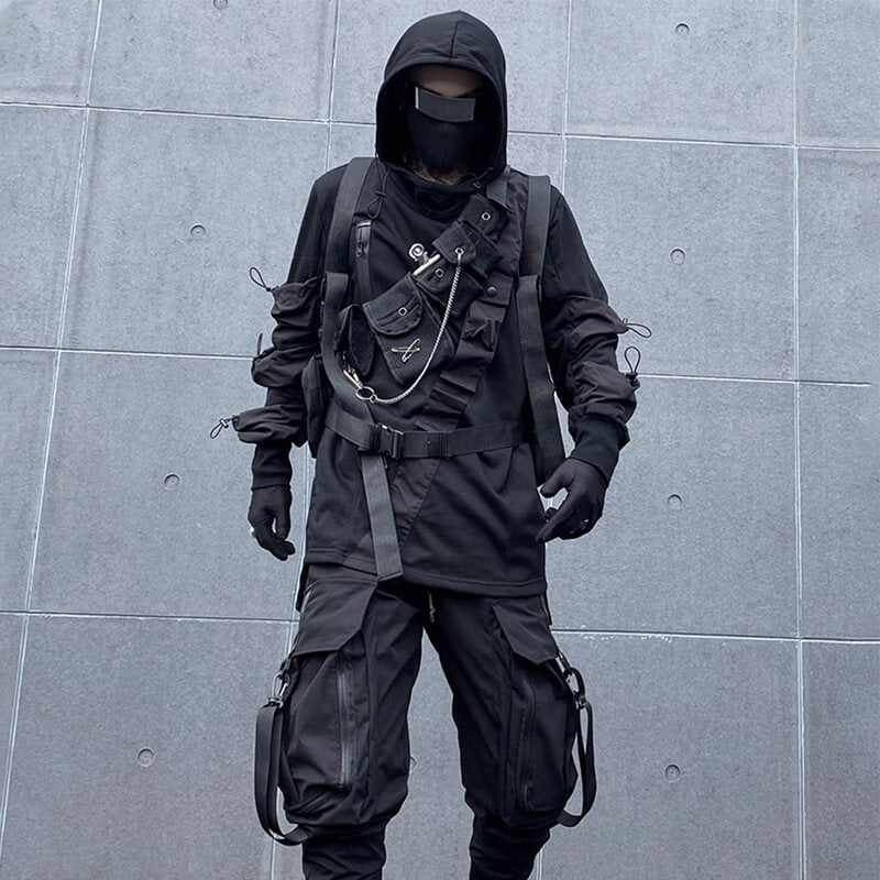 Hoodie techwear clearance