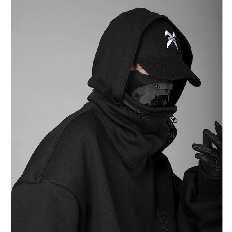 TECHWEAR Hoodie 'Kurobe' best techwear style 2023