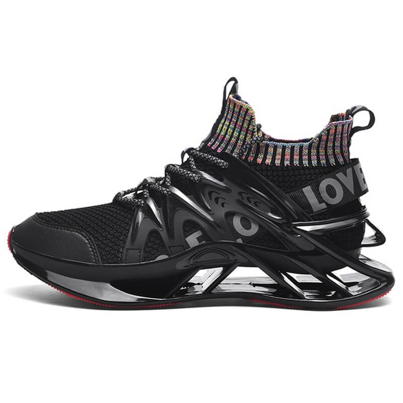 INFINIT Blaze 'Velove sneakers' breathable blade running shoes Shoes Black / US 6.5 / UK 6 / EU 39 ( 24.5 cm / 245 mm ) Infinit Store Infinit Store Infinit Sneakers