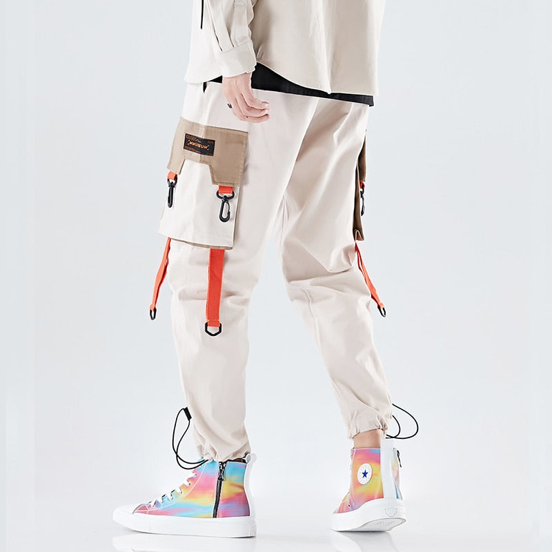 Xanthos Brown Cargo Pants Japanese Techwear Pants Pants Infinit Store Infinit Store Infinit Sneakers