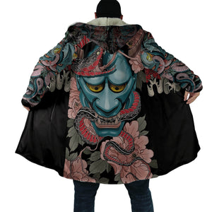 Samurai Cloak hoodie & Oni cloak Hoodie Japanese Streetwear 3D Hoodie Coats & Jackets Infinit Store Infinit Store Infinit Sneakers