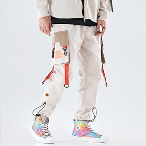 Xanthos Brown Cargo Pants Japanese Techwear Pants Pants Infinit Store Infinit Store Infinit Sneakers