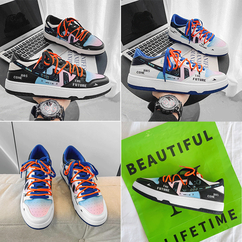 low top shoes, INFINIT Blaze the future has come sneakers Shoes Black White / 37 Infinit Store Infinit Store Infinit Sneakers