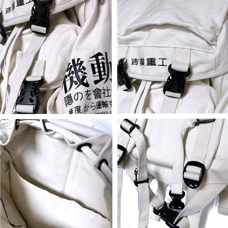Bakku pakku - best Harajuku streetwear backpacks 2022 - INFINIT STORE